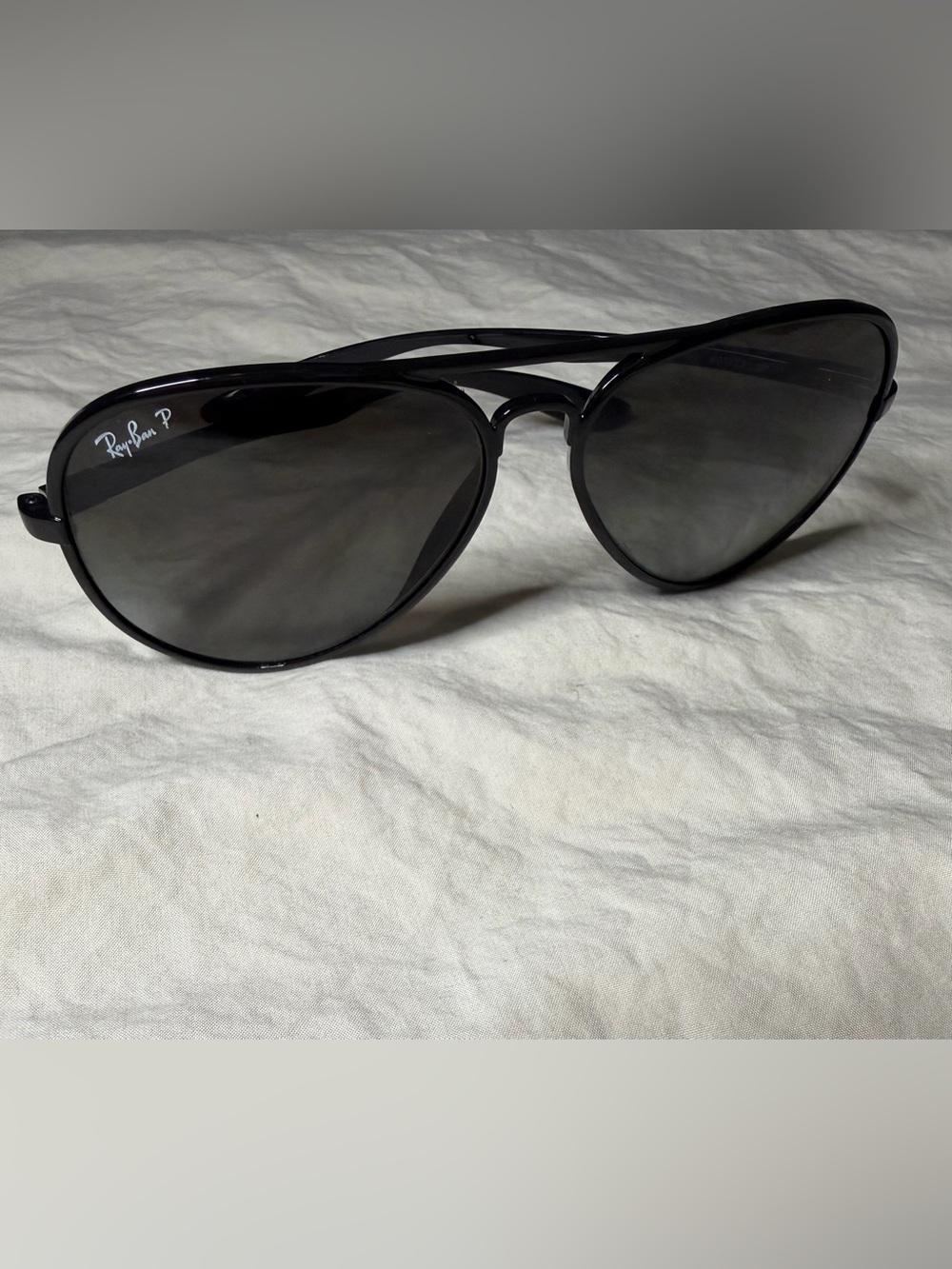 Classic Black Aviator Sunglasses